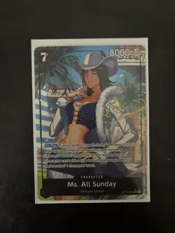 Ms. All Sunday Alternate Art OP 14-084 One Piece English - Image 1