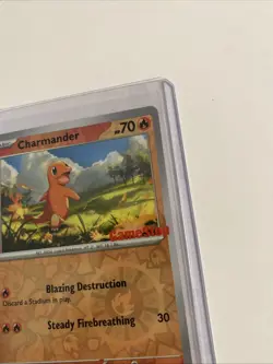 Charmander - (GameStop Exclusive) 004/165 Collector Pokemon Cards Reverse Rare - Image 5