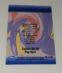 2004 POKEMON Torchic #10 POP-UPS Advanced Challenge CHASE CARD NM Topps * RARE - Image 4