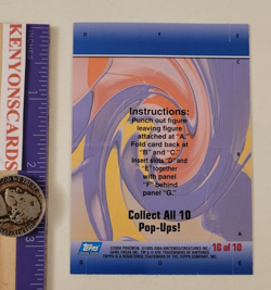 2004 POKEMON Torchic #10 POP-UPS Advanced Challenge CHASE CARD NM Topps * RARE - Image 5