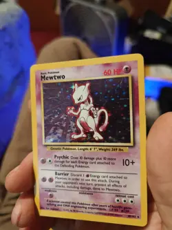 🔥Pokemon HOLO's Card Lot - Scyther, Rocket Sneak Attack, Hitmonchan, Mewtwo🔥 - Image 1