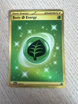 Pokemon English TCG Card PAL Paldea Evolved Leaf Energy 278/193 Holo NM - Image 1