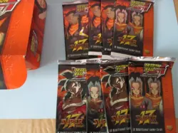 DRAGON BALL GT CARDS SUPER SAGA TRADING CARDS BOX & 8 PACKETS - Image 1