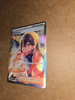 Carmine 217/167 Sir Twilight Masquerade TWM Pokemon Card : PACK FRESH - Image 2