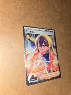 Carmine 217/167 Sir Twilight Masquerade TWM Pokemon Card : PACK FRESH - Image 3