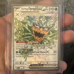 Teal Mask Ogerpon ex 166 Sv: Scarlet & Violet Promo Cards Holo - Image 2