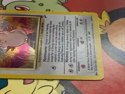 Clefable 5/130 Base Set 2 Holo Rare Pokemon Card With SWIRL NM - Image 5