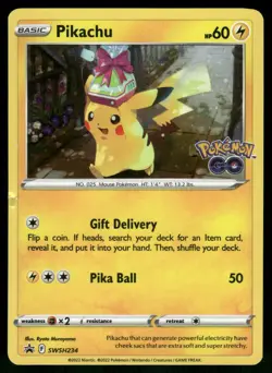 Pikachu #SWSH234 Pokemon SWSH: Sword & Shield Promo Cards MP - Image 1