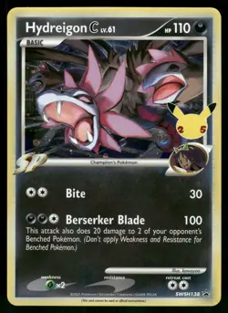 Hydreigon C lv.61 #SWSH138 Pokemon SWSH: Sword & Shield Promo Cards VLP - Image 1
