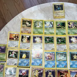 Pokemon TCG Vintage Card Lot 70 (Base, Gym Heroes, Team Rocket, Fossil Sets) - Image 4