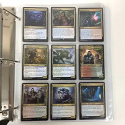 Magic: The Gathering Card Binder w/Haunted Ridge Dual Land! - Image 2