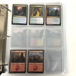 Magic: The Gathering Card Binder w/Haunted Ridge Dual Land! - Image 3