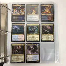 Magic: The Gathering Card Binder w/Haunted Ridge Dual Land! - Image 4