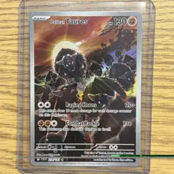 Paldean Tauros 218/193 Sv02: Paldea Evolved Holo Pokemon Card TCG - Image 1