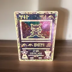 Ancient Mew Holo Promo Pokemon The Movie 2000 Vintage Card - Image 1