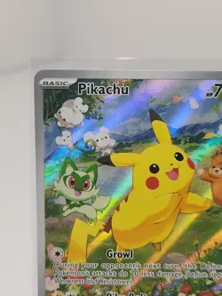 Pikachu 088 Sv: Scarlet & Violet Promo Cards Holo Paldea Adventure Chest NM - Image 2