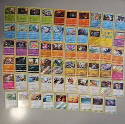 Pokemon Cards Sun & Moon Guardians Rising Set 59/145 Part Complete Set - Image 1