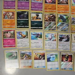 Pokemon Cards Sun & Moon Guardians Rising Set 59/145 Part Complete Set - Image 4