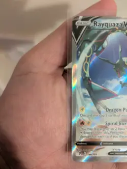 Rayquaza V 194/203 Evolving Skies Holo Ultra Rare Card Pokemon TCG Near Mint - Image 3