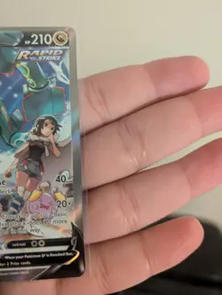 Rayquaza V 194/203 Evolving Skies Holo Ultra Rare Card Pokemon TCG Near Mint - Image 4