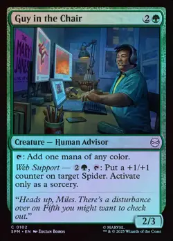 Guy in the Chair - Foil - MTG Cards Shop - Image 1