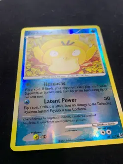 PSYDUCK REVERSE HOLO - 87/127 - PLATINUM - POKEMON CARD - LP - Image 2
