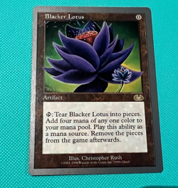 Blacker Lotus - Unglued - MTG - Magic the Gathering - Image 2