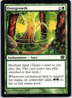 MTG The List Reprints #262 Overgrowth - Image 1