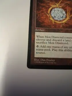 Mox Diamond Stronghold Magic MTG Rare Regular LP - Image 3