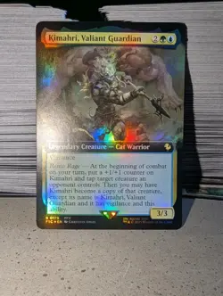 Kimahri, Valiant Guardian Extended Art Foil - Commander: Final Fantasy MTG 0175 - Image 1