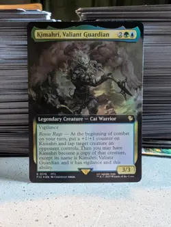 Kimahri, Valiant Guardian Extended Art Foil - Commander: Final Fantasy MTG 0175 - Image 2