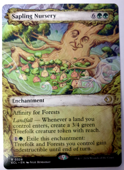 Sapling Nursery - Showcase - Lorwyn Eclipsed - Rare - 0328 NM - Image 1