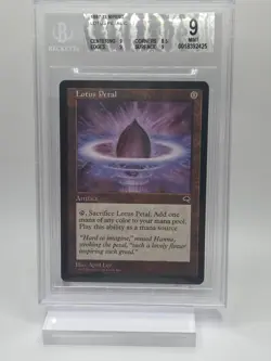 Lotus Petal ( Tempest, Bgs Graded 9 Mint) - Image 1