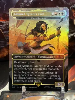 MTG | Amunet, Tyrants' End - Queen Marchesa ✨FOIL✨ [Secret Lair Assassin Creed] - Image 1