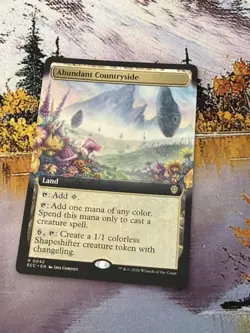 Abundant Countryside (Extended Art) - 42 / English / Near Mint MTG - Image 1