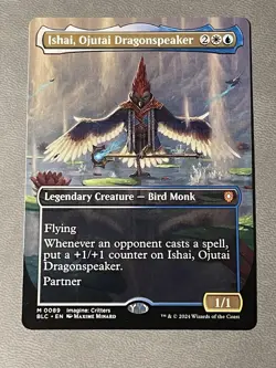 1x Ishai, Ojutai Dragonspeaker ~~ Borderless NM-Mint, English Commander: BLC - Image 1