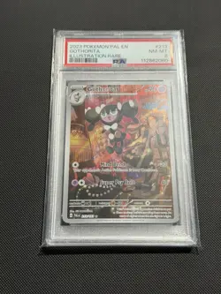 2023 Pokemon Gothorita 213/193 EN-SV Paldea Evolved Illustration Rare PSA8 NM-MT - Image 1