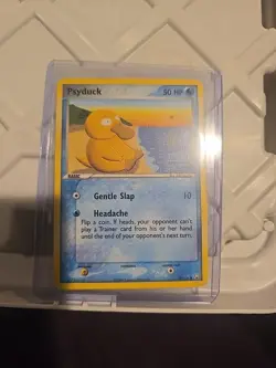 Pokemon Card Psyduck EX Team Rocket Returns 70/109 - Light Play+ - Image 1