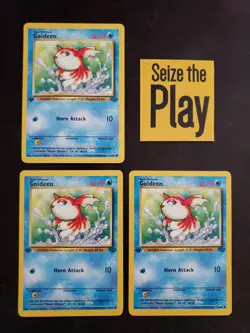 Pokemon TCG 1x SP 1st Edition Goldeen - Jungle (53/64) x1 - Image 1