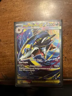 Pokemon Mega Sharpedo-EX Phantasmal Flames 2025 127/094 New Perfect Condition - Image 2