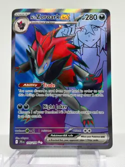 Pokemon TCG: N's Zoroark ex (175/159) Ultra Rare -- Sv: Journey Together - Image 1