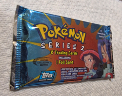 Pokemon Topps TV Animation Series 2 Pack - Sealed, Vintage (2000), Blue Logo - Image 5
