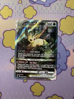Leafeon VSTAR GG35/GG70 Ultra Rare Crown Zenith: Galarian Gallery Pokemon TCG NM - Image 1