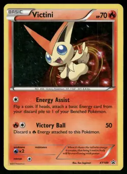 Victini #XY189 Pokemon XY Promos Holo MP - Image 1
