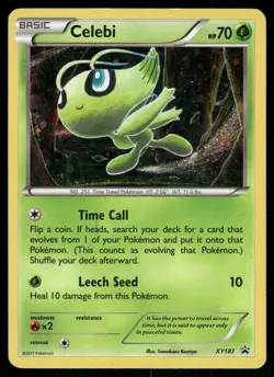 Celebi #XY187 Pokemon XY Promos HP - Image 1