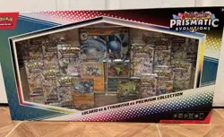 2025 Pokemon Scarlet & Violet Prismatic Evolutions Lucario & Tyranitar Sams Club - Image 4