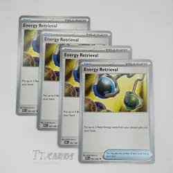 Energy Retrieval 082/086 x4 Playset 4x - Pokemon TCG SV White Flare WHT - Image 1