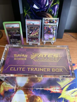 Pokemon XY Fates Collide Elite Trainer Box Factory Sealed New W/ Acrylic Case 820650801235 - Image 5