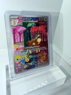 Pokemon TCG Sawsbuck Secret Rare 166/162 Temporal Forces - Image 1