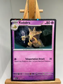 Kadabra - Cosmos Holo - Scarlet & Violet 151 Promo 064/165 - MINT - Pokemon - Image 1